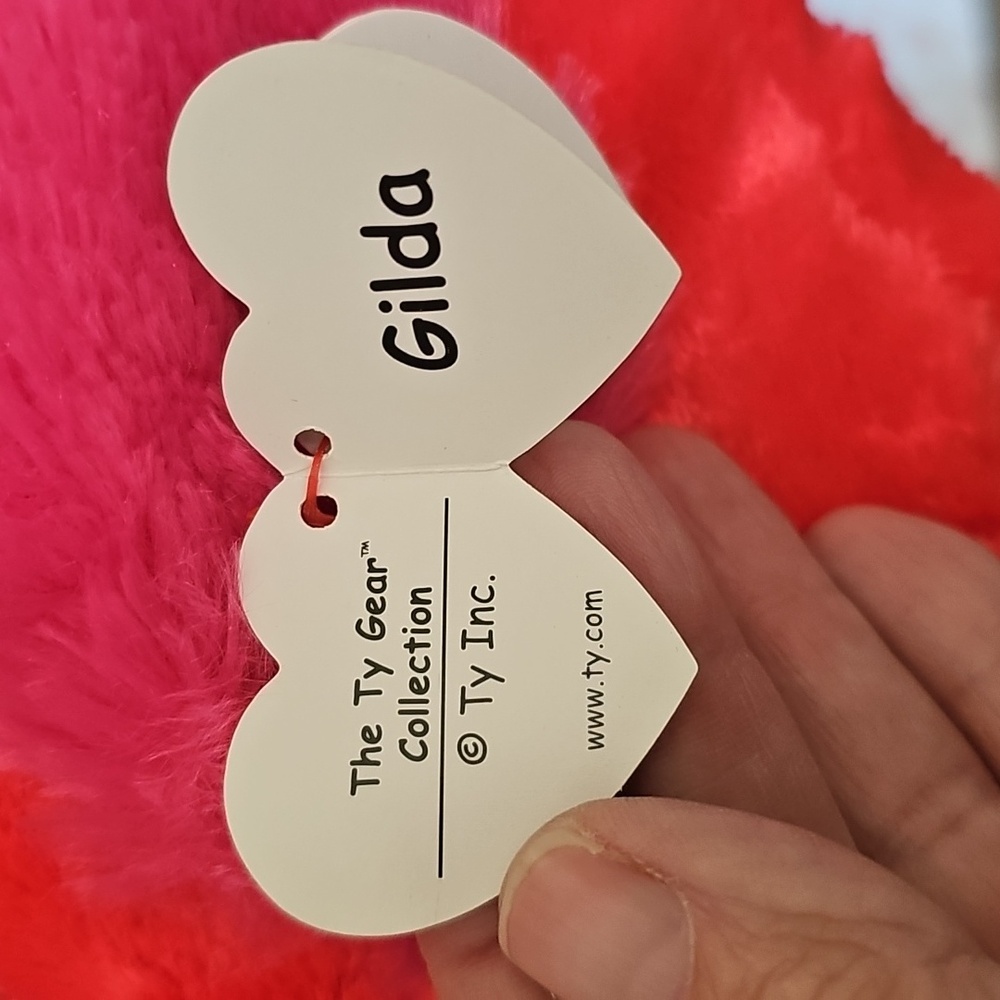 TY Fashion Gilda the Pink Flamingo Purse - Picture 4 of 5
